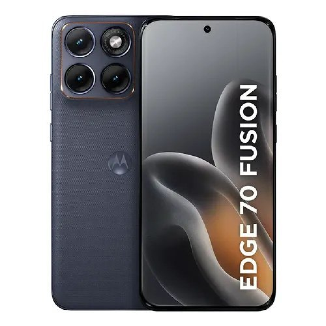 Smartphone Motorola Edge 70 Fusion 5g 256gb 12gb Ram + 12gb Ram Boost, Camera 50mp Sony Lytia 710, Tela 1.5k Extreme Amoled 144hz Grafite