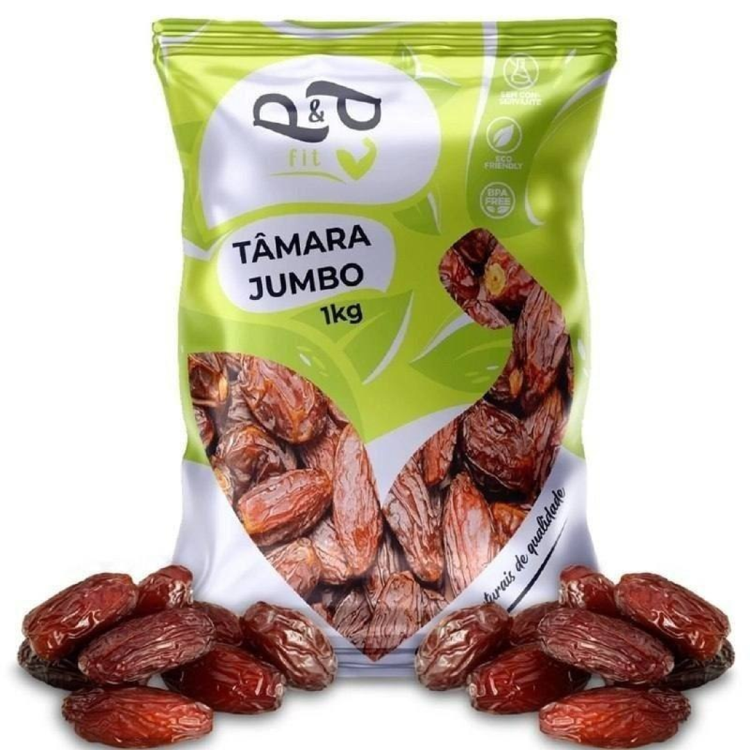 Tamara Jumbo Fresca 1kg Carnuda Original Medjool Selecionada