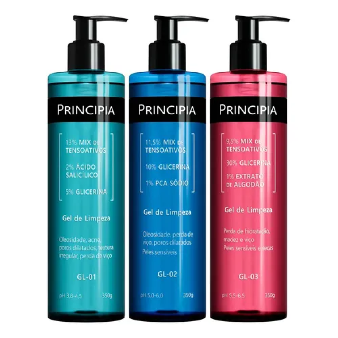 Principia Kit Trio Limpeza Facial