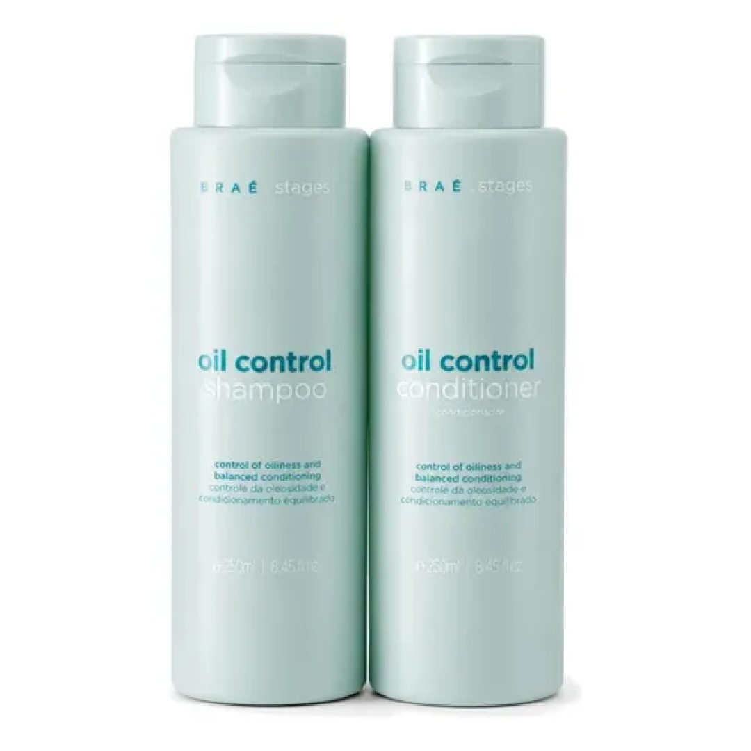 Kit Braé Stages Oil Control Shampoo + Condicionador 250ml