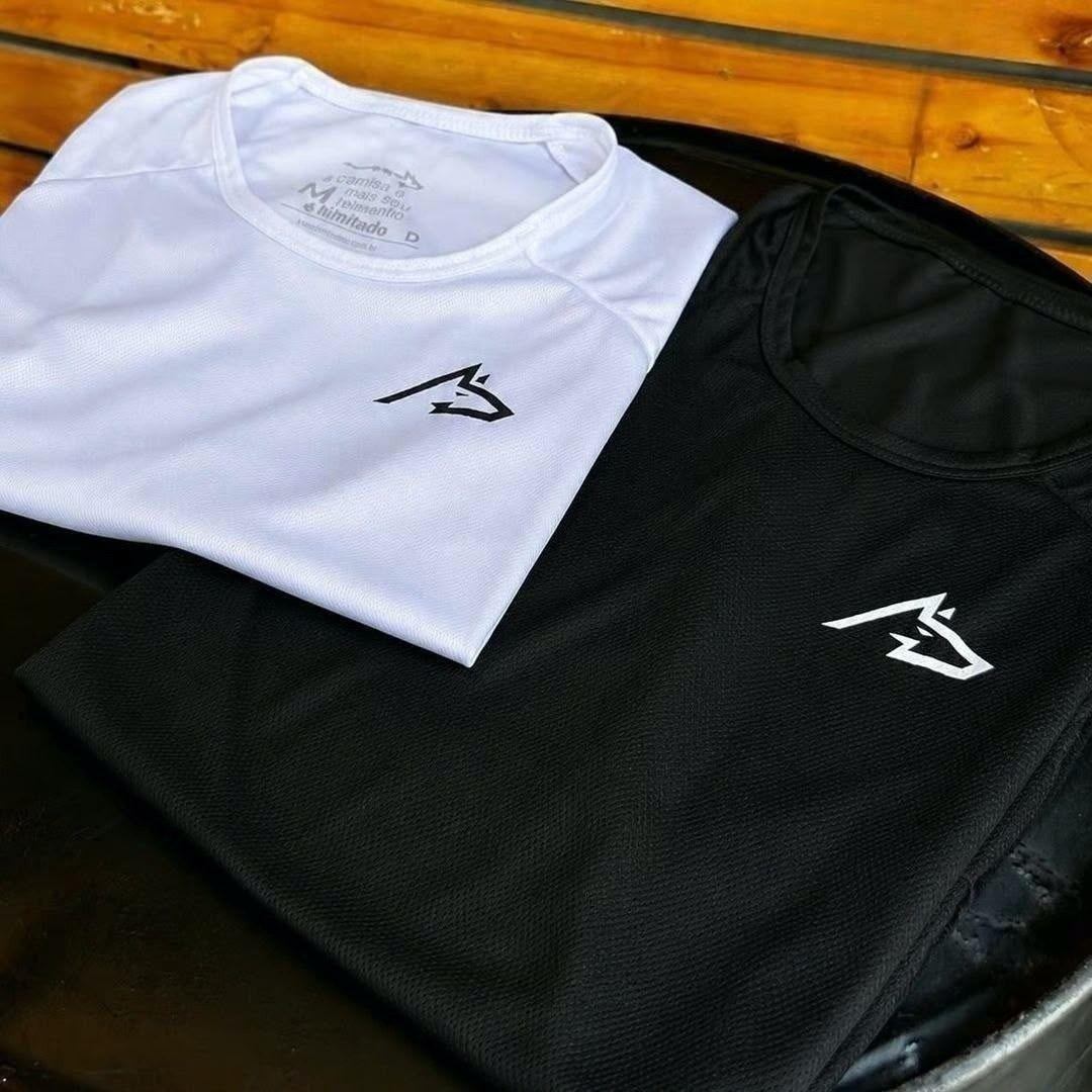 Kit com 2 Camisetas Dry Wolf Alpha