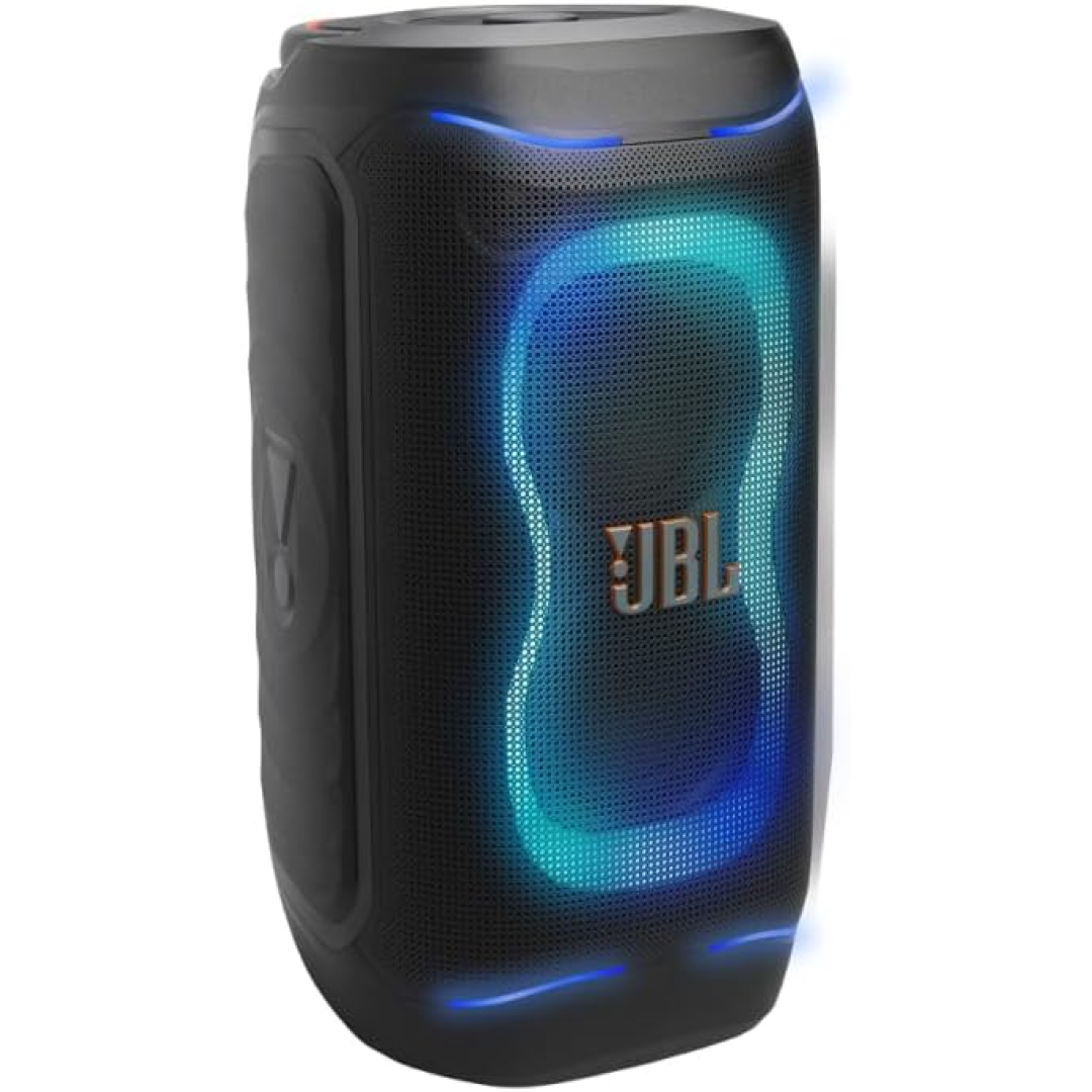 JBL, Caixa de Som, PartyBox Club 130, Bluetooth, Show de Luzes, À Prova de Respingos, Som JBL Pro Sound, 160W RMS - Preta