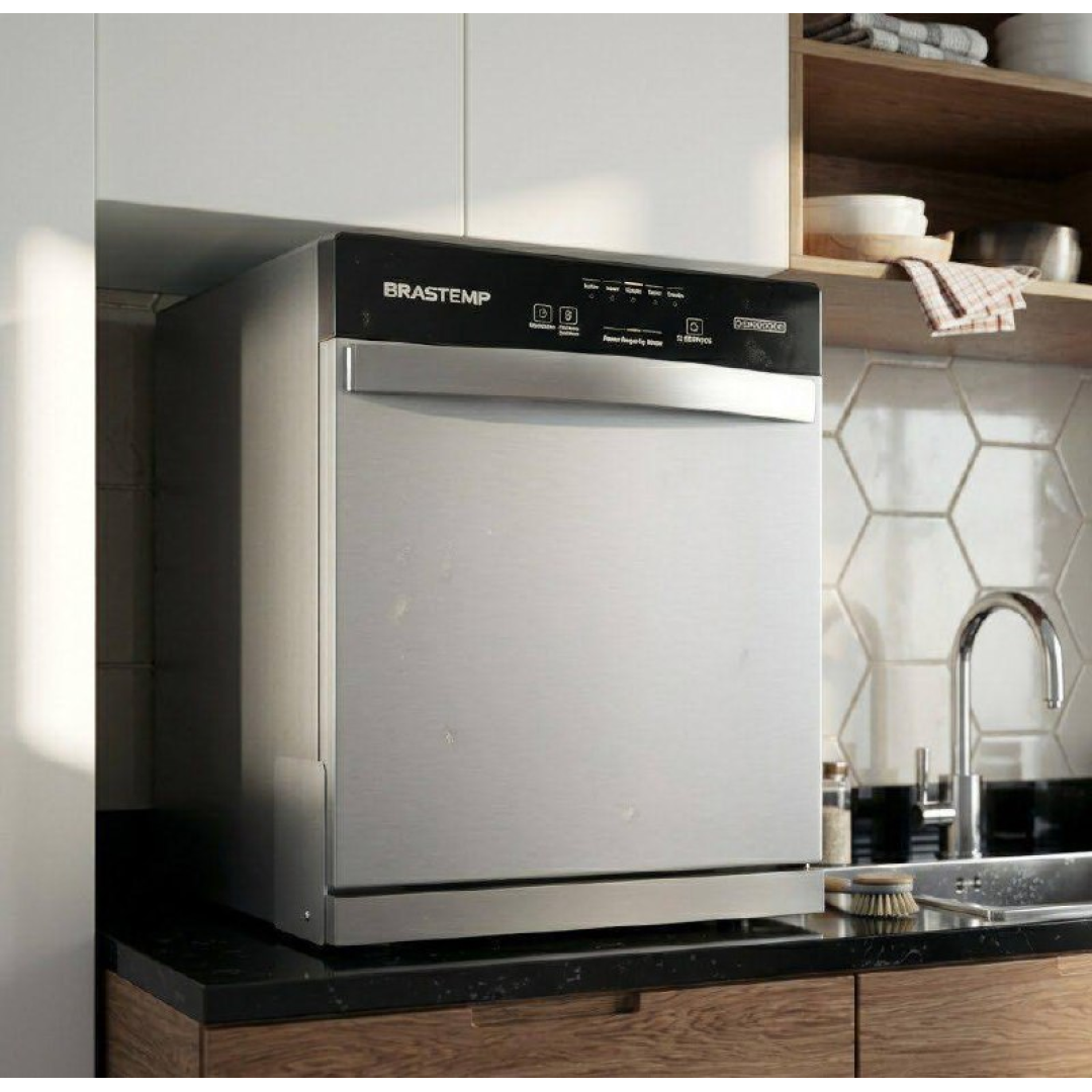 Lava Louças 8 Serviços Brastemp Cinza - BLF08BS 110V