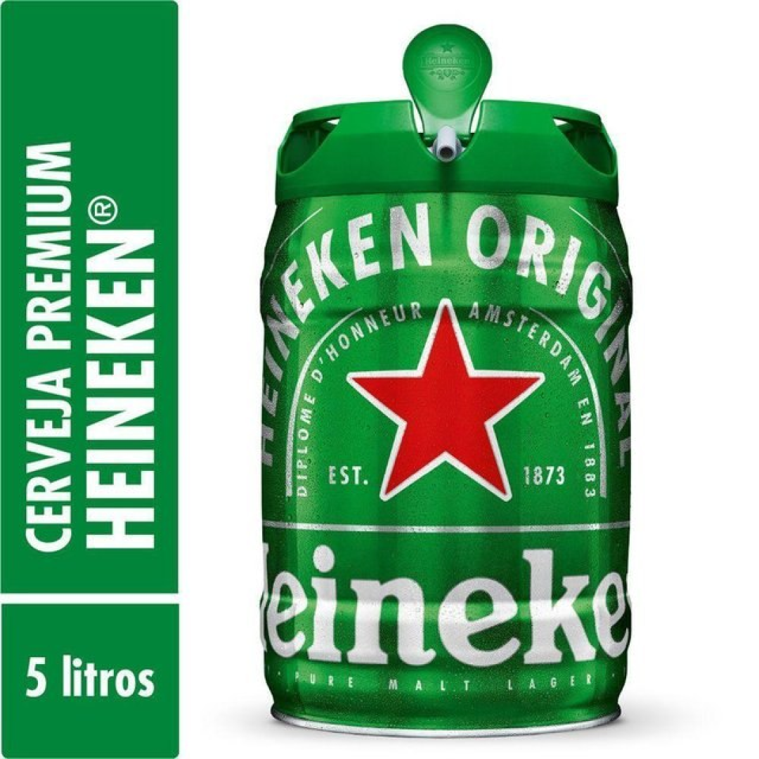 Cerveja Heineken Barril 5L