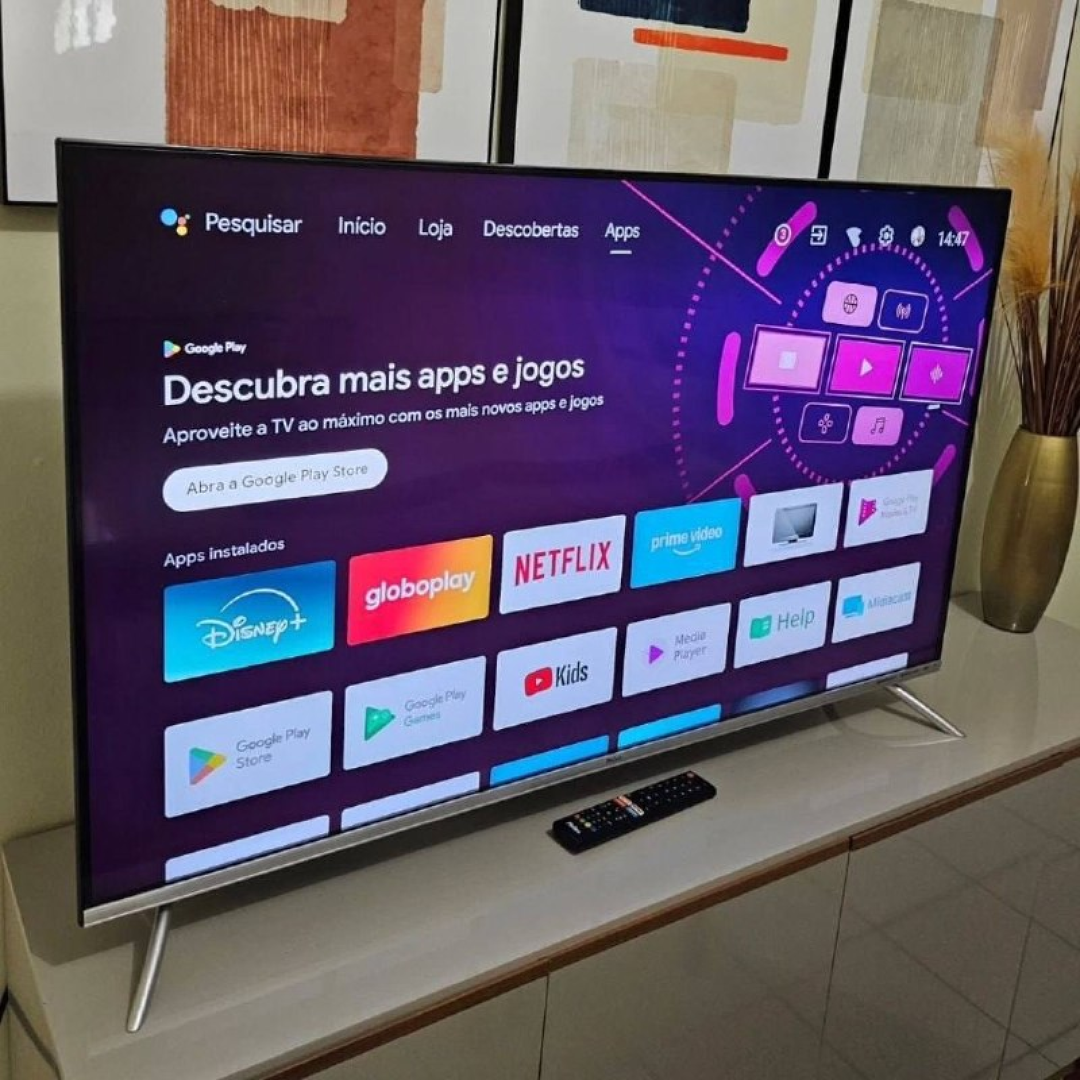 Smart Tv Philco 50 P50vik 4k Uhd Led Roku Dolby Audio Wi-fi Hdr10 110/220v