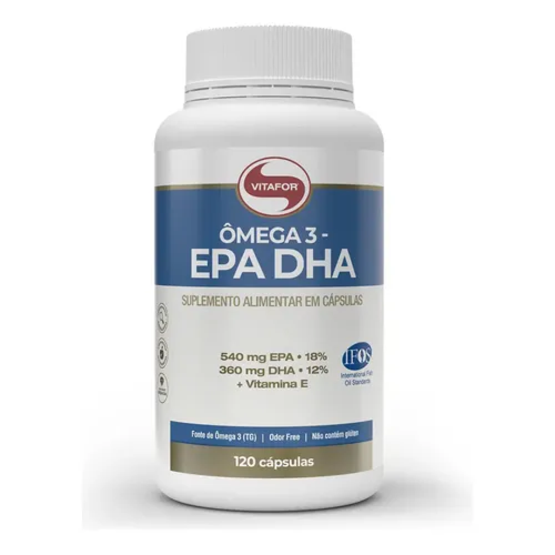 Ômega 3 Epa Dha 120 Cápsulas Vitafor