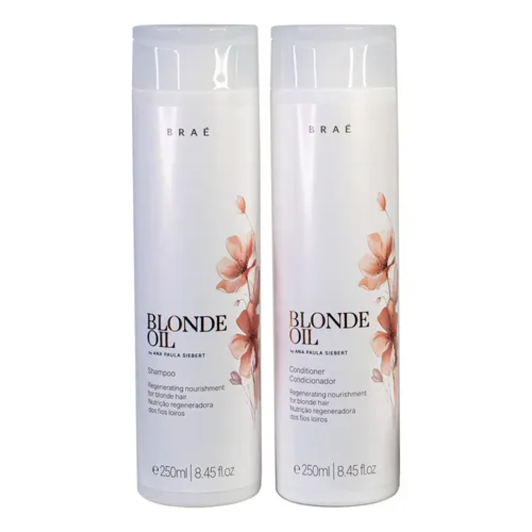 Braé By Ana Paula Siebert Blonde Oil Kit Shampoo e condicionador