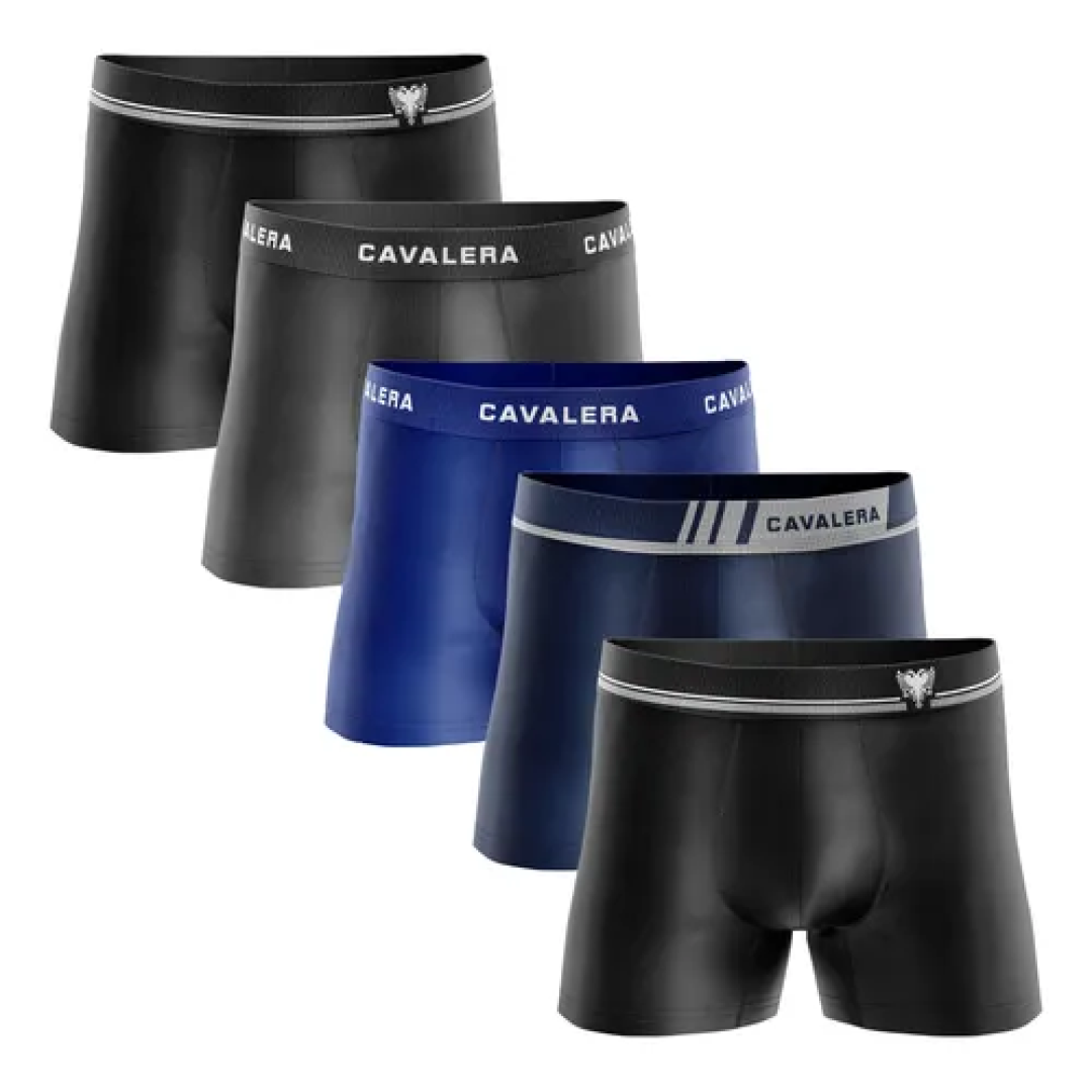 Kit com 5 Cuecas Cavalera sem Costura
