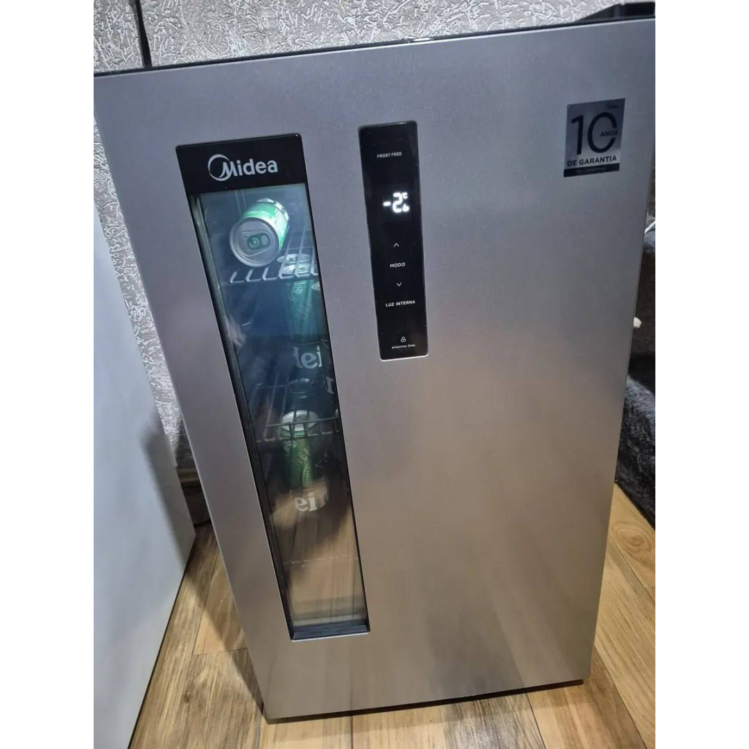 Cervejeira Frost Free 82l Prata Midea 127v