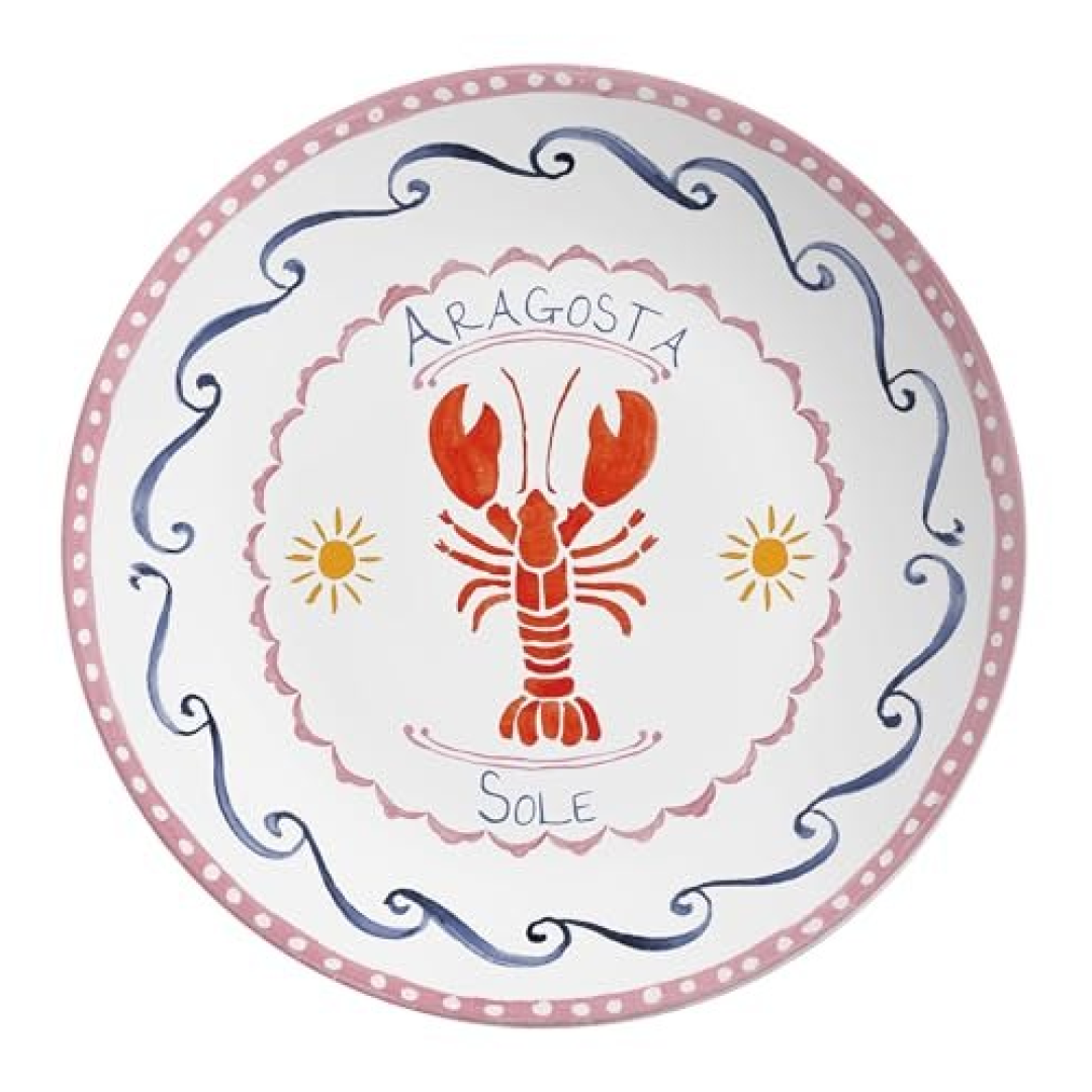 ALLEANZA CONJ. DE 06 PRATOS RASO COUP 29CM DI MARE