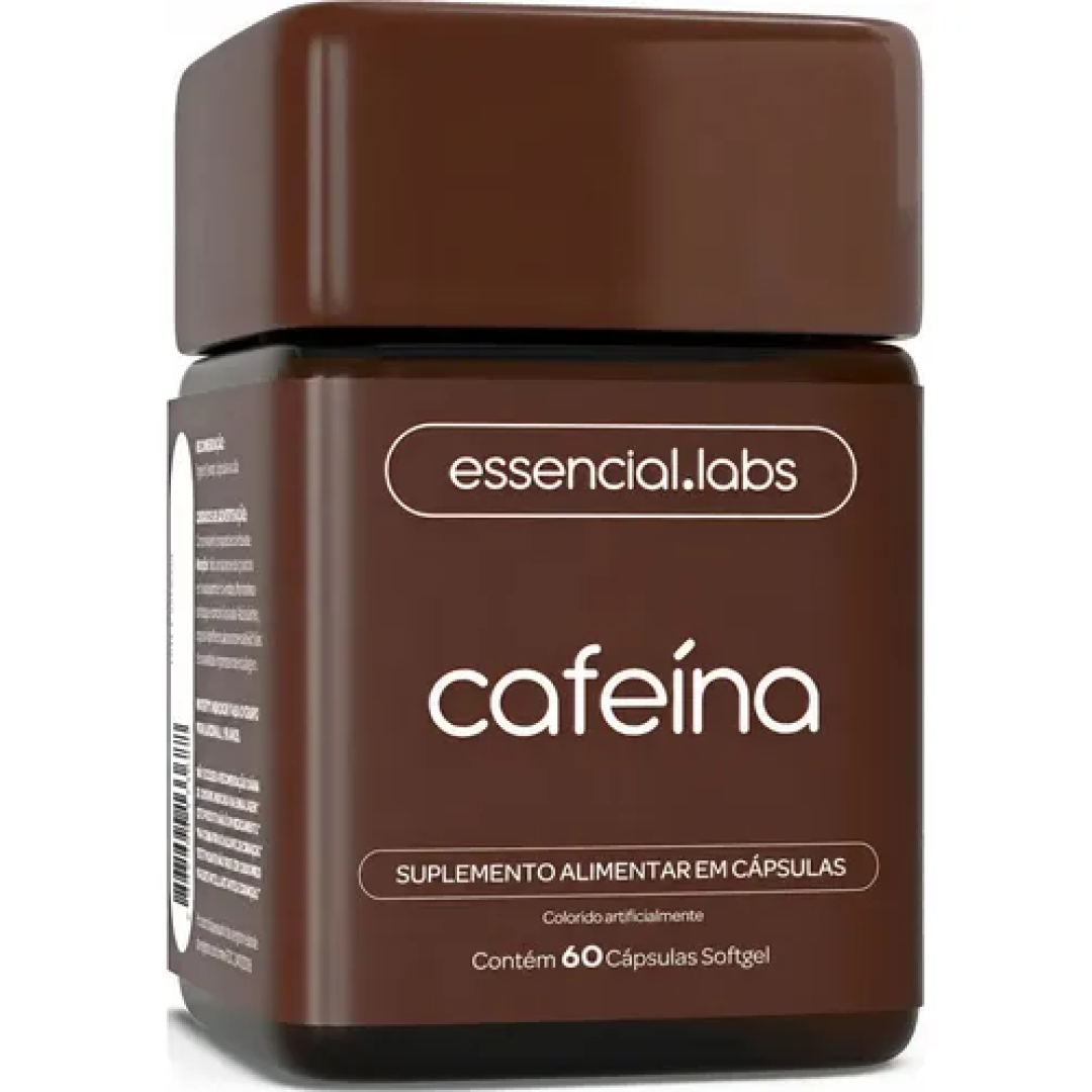 60 Cápsulas Cafeína 100% Pura 200mg