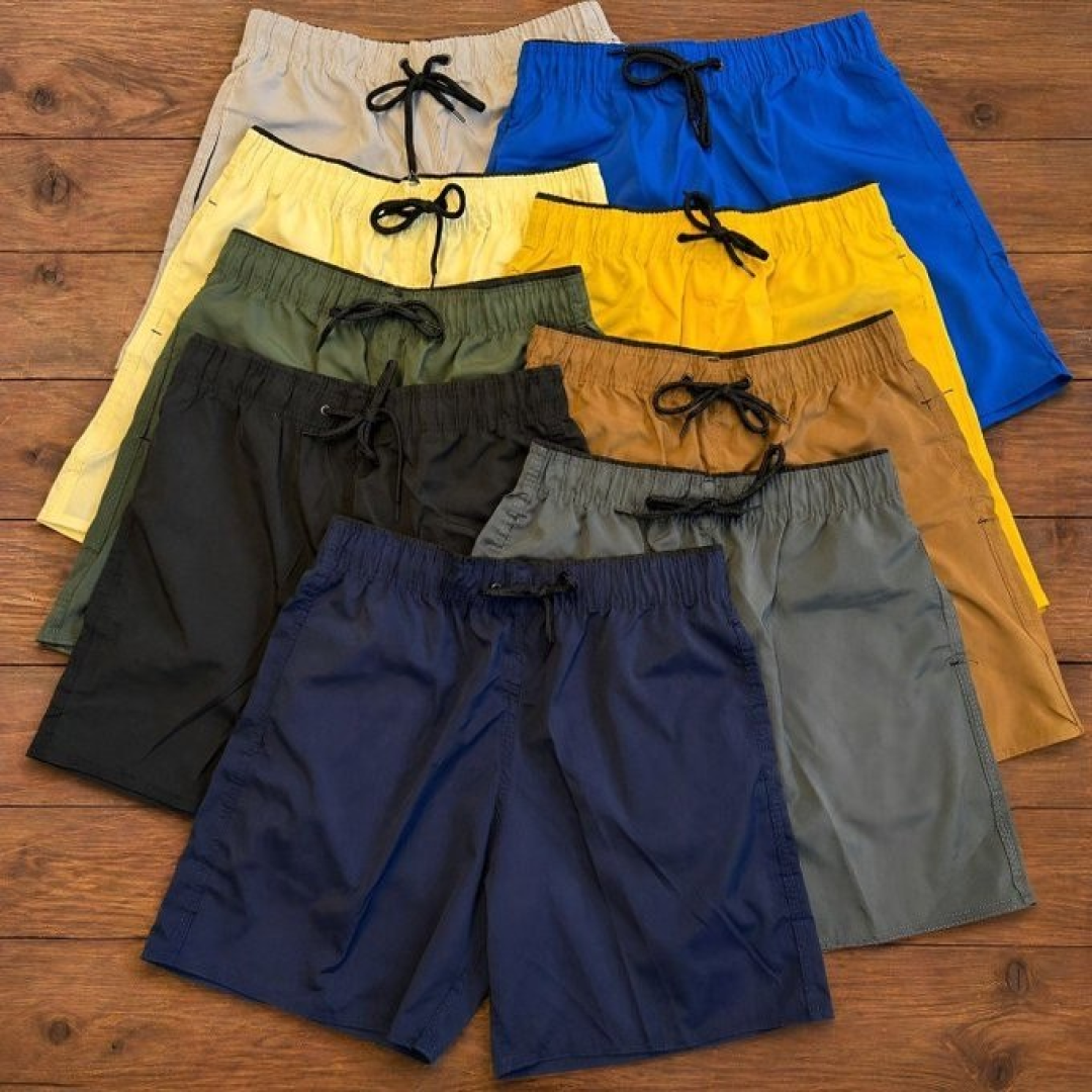 Kit com 4 Shorts Tactel Masculino