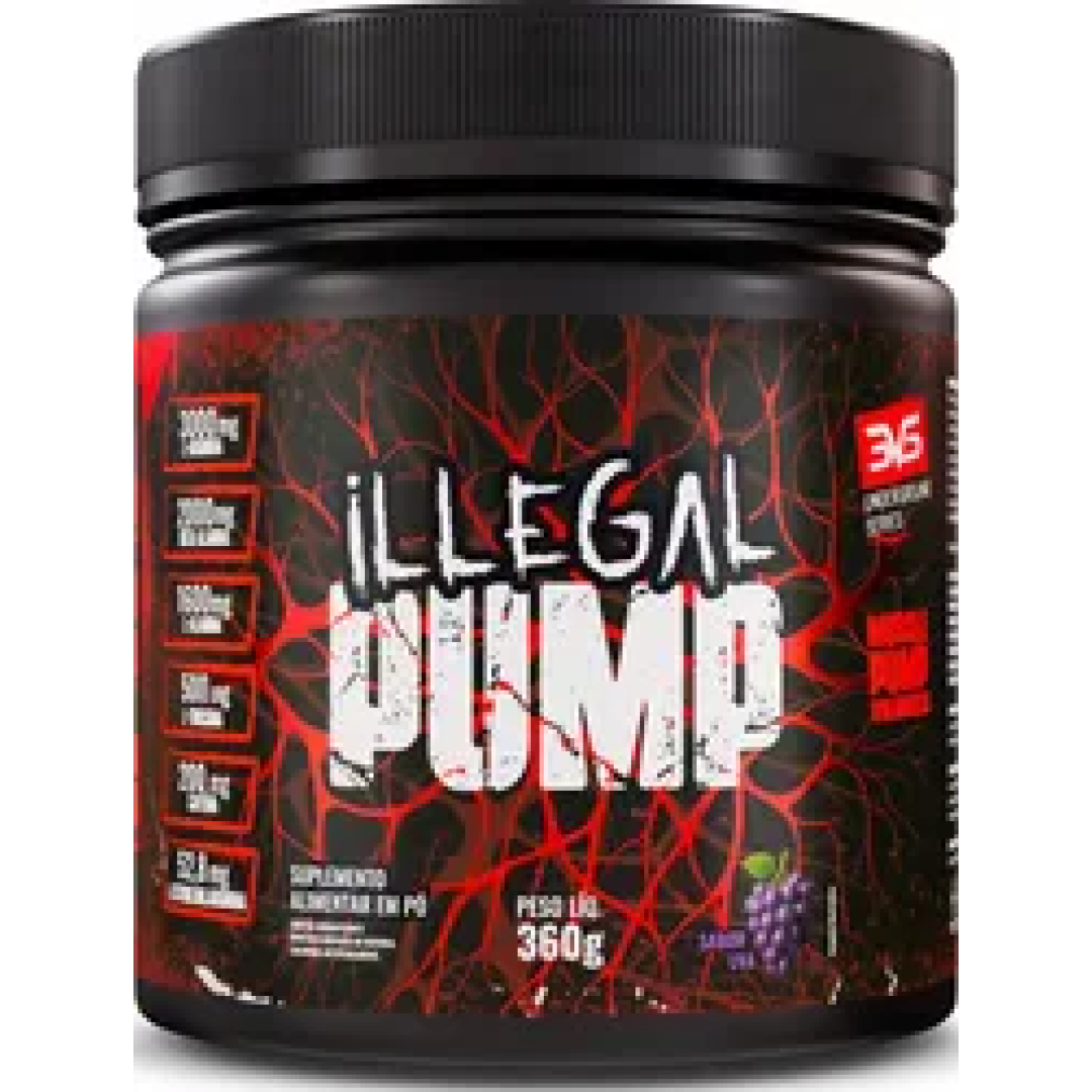Pré-Treino Illegal Pump 3VS 360g Uva