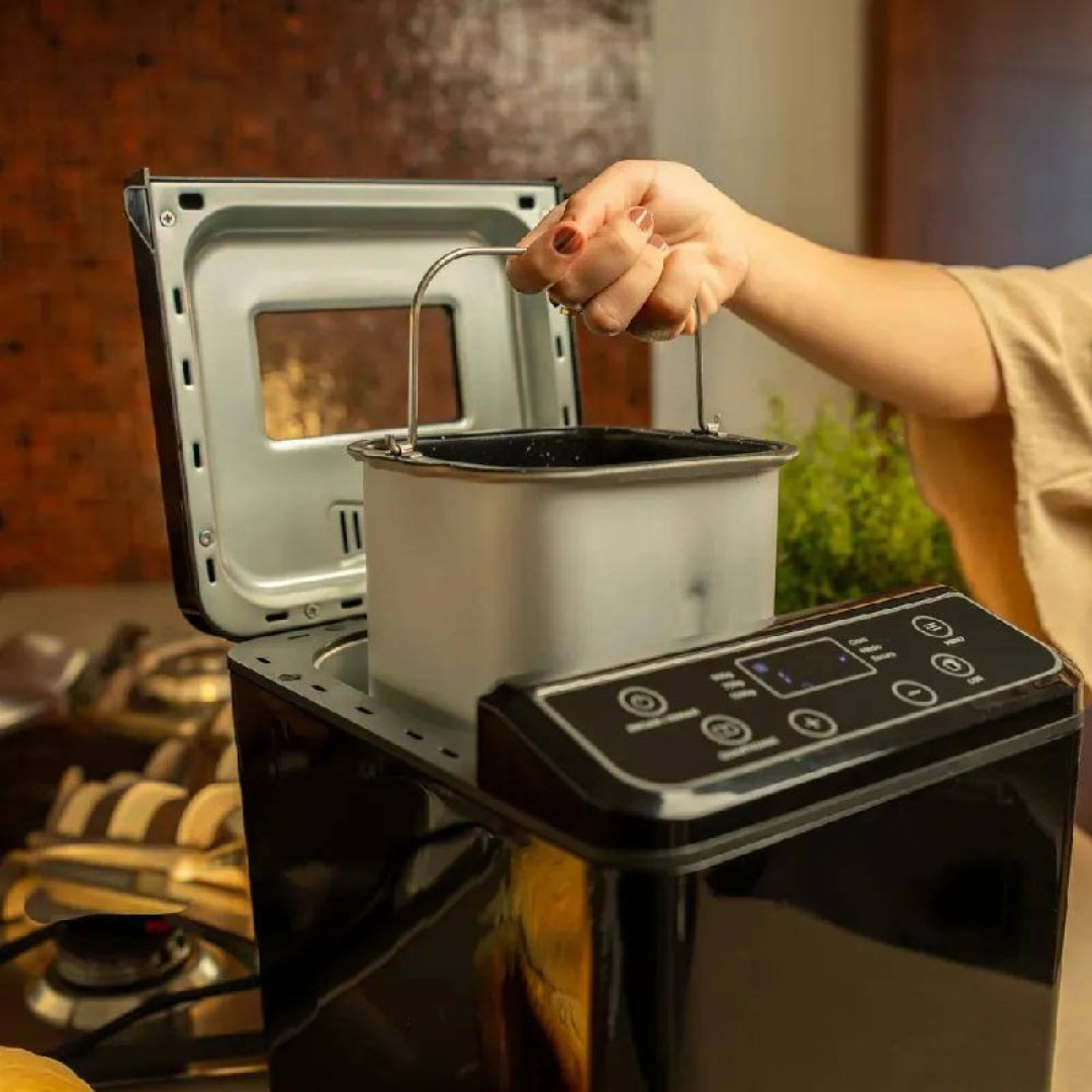 Panificadora Elétrica Wap Pan Gourmet 550w 220v Preta Wpan01 Preto 220v