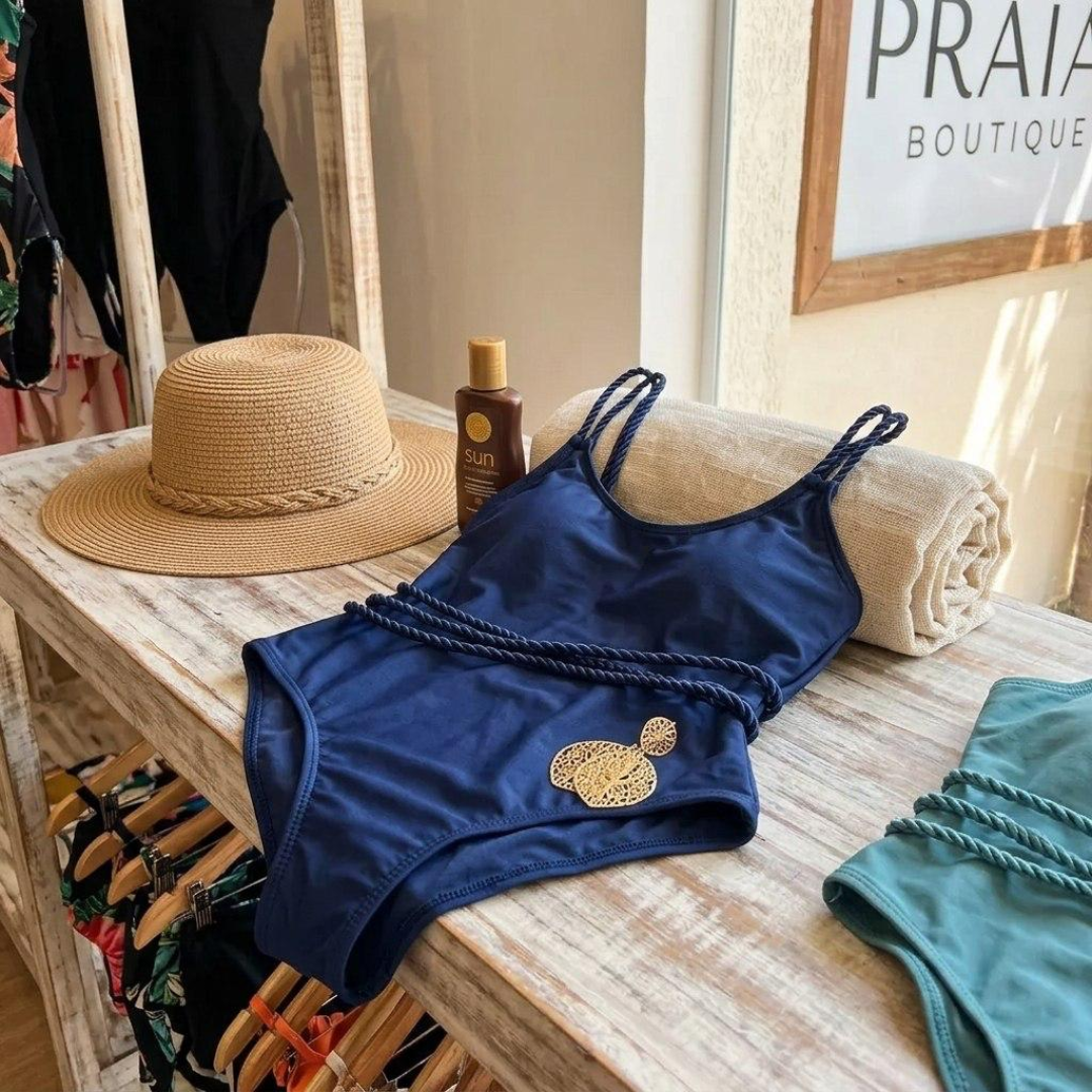 Maio Feminino Moda Praia Modelador Lycra Premium Com Bojo Uv