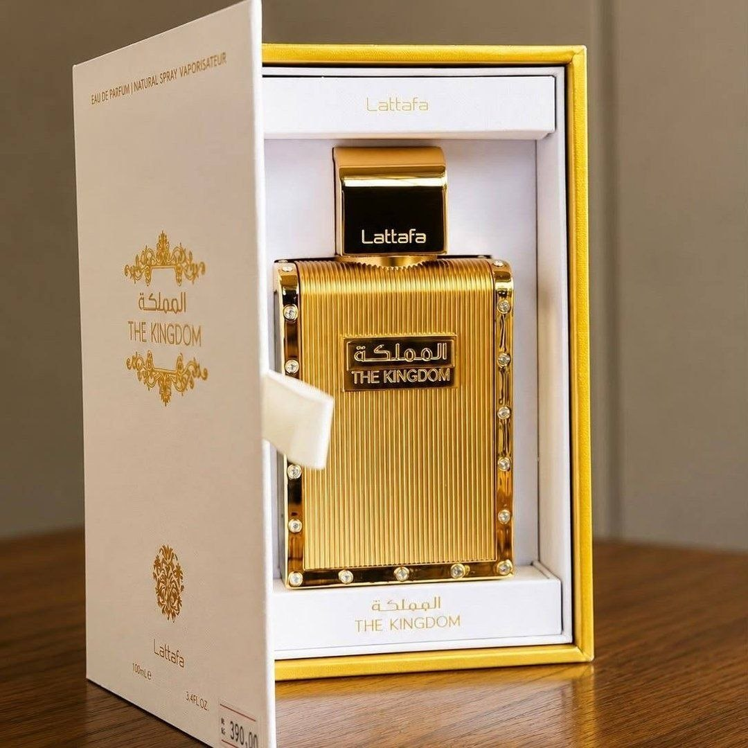 Perfume Árabe The Kingdom Eau De Parfum Lattafa 100ml Para Homens Masculino