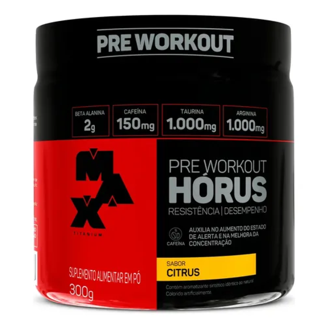 Pré Treino 300g Hórus Max Titanium
