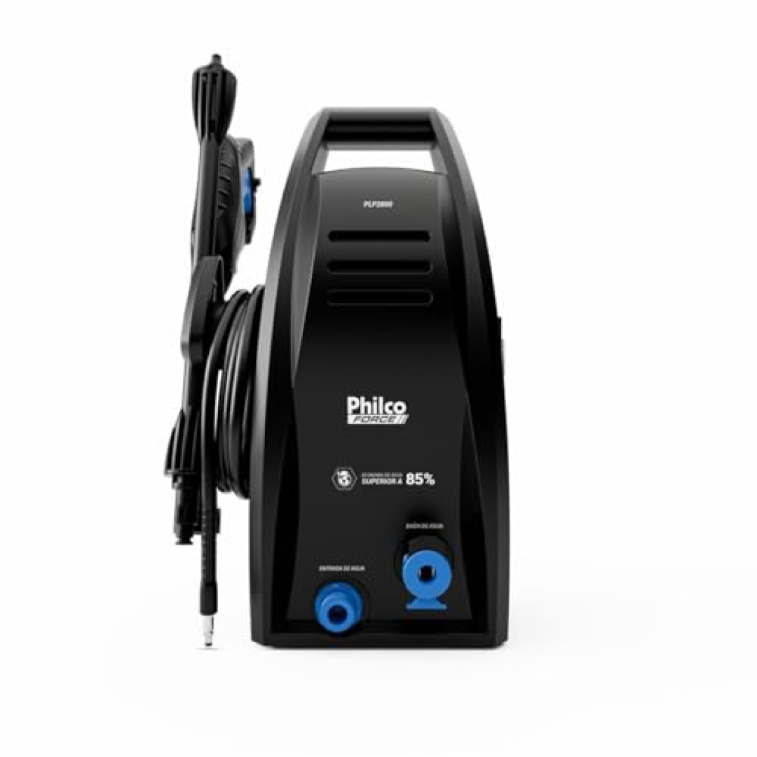 Philco Lavadora de Alta Pressão 1800psi Force Plp2800 1600W Preto com detalhes em Azul Energia elétrica 220V