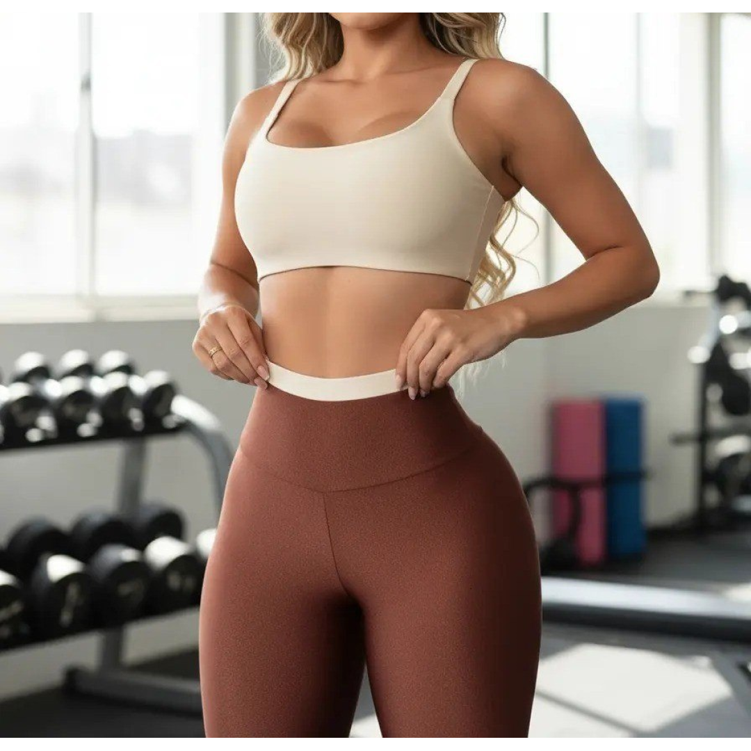 Conjunto Fitness Legging Zero Transparência