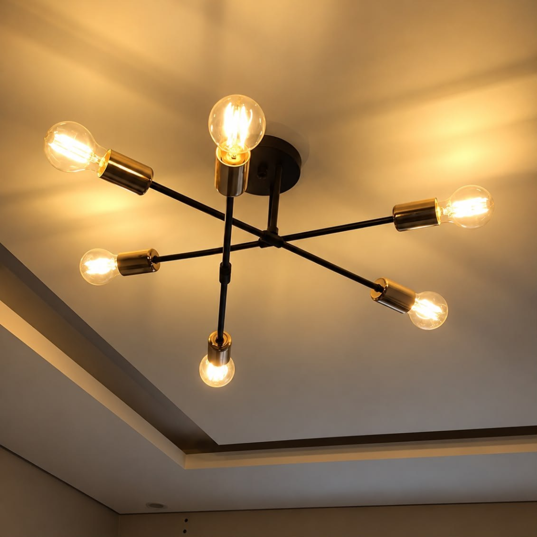Luminária Lustre Teto Moderno