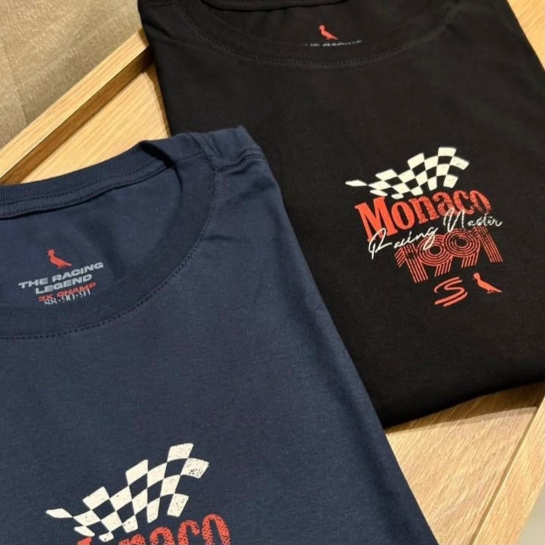 Camiseta 1991 Reserva Senna Monaco