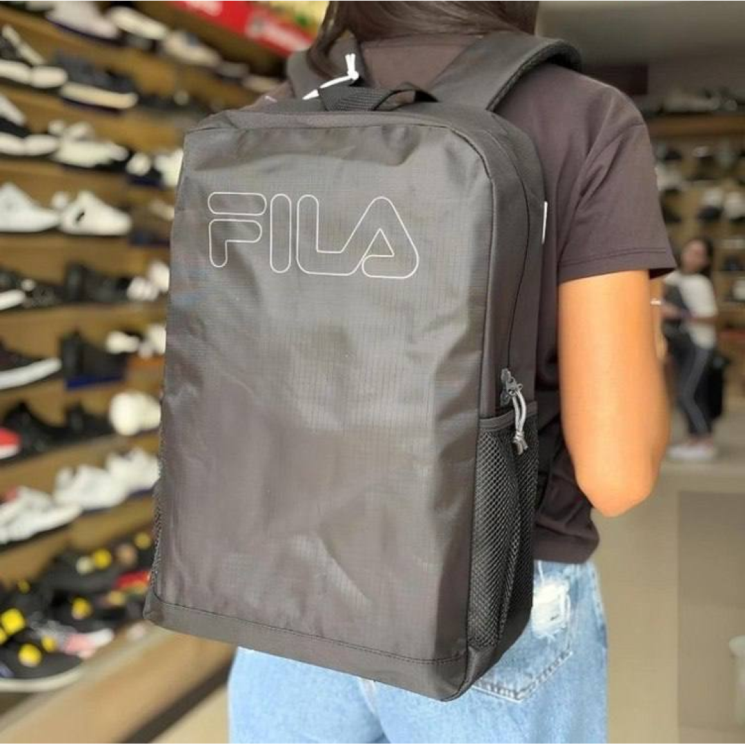 Mochila Basic Outline Fila Vermelho Liso