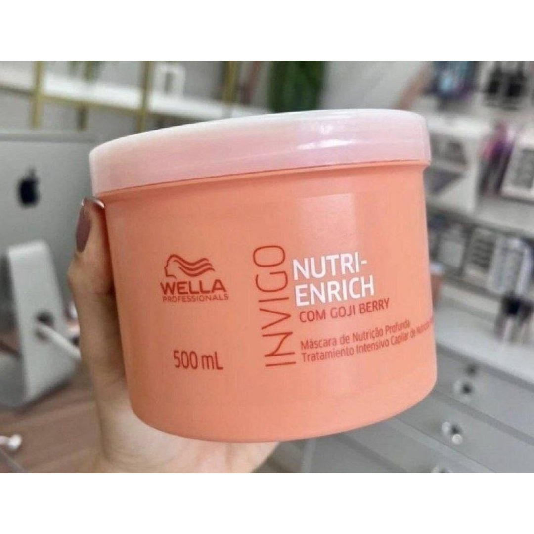 Máscara Invigo Nutri-enrich 500ml Wella Pro - Nutrição e Hidratação
