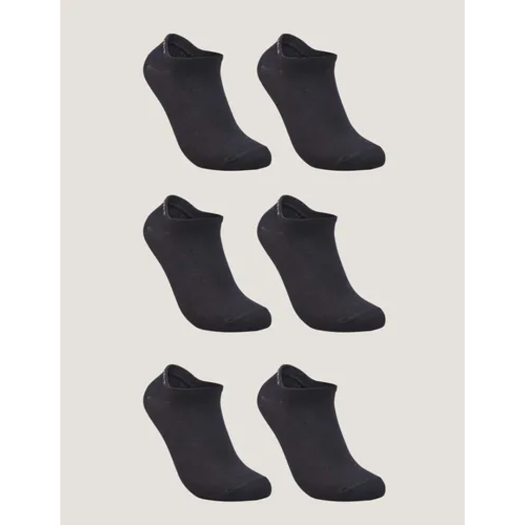Kit com 6 Pares Meias Sapatilha Lupo
