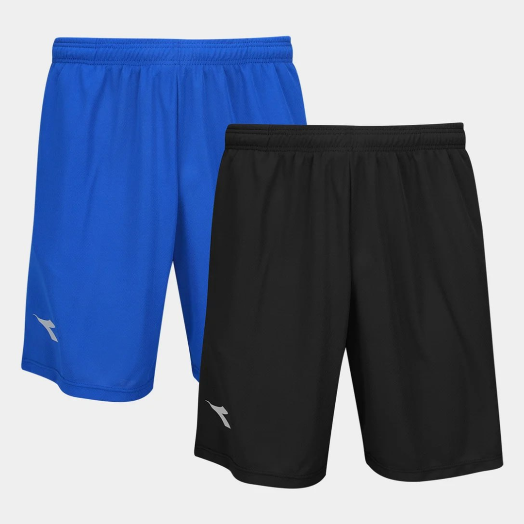 Kit Shorts Diadora Com 2 Peças Masculino