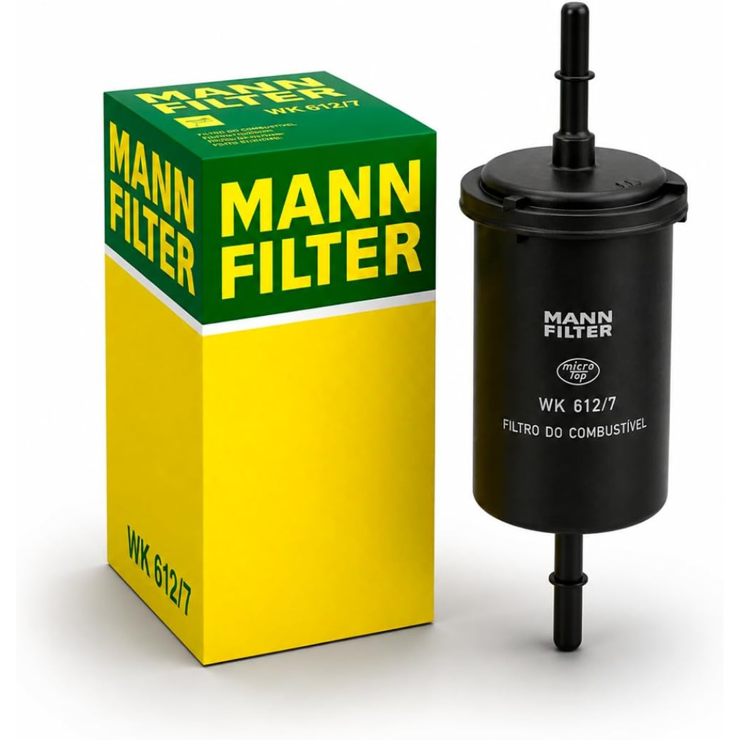 MANN-FILTER Original, Filtro de Combustível, Blindado, WK 612/7, Para Modelos Ford