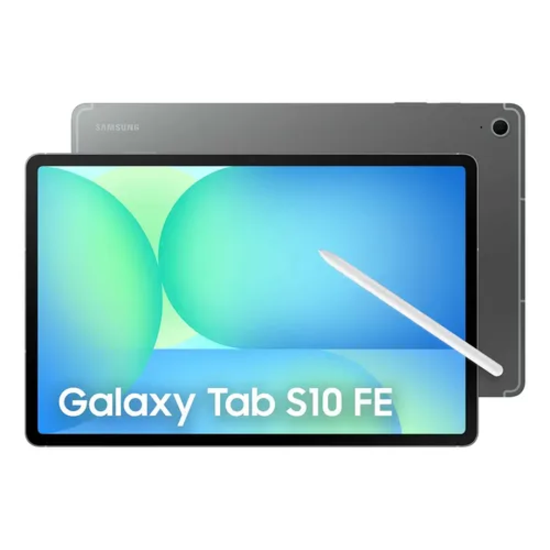 Tablet Samsung Galaxy Tab S10 Fe WiFi, 128Gb, 8Gb, Tela 10.9" 90Hz, S Pen e Capa Inclusas Cinza