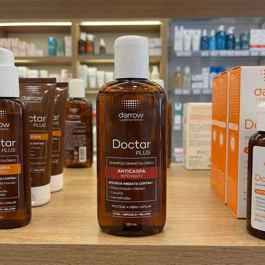 Shampoo Dermatológico Anticaspa Darrow Doctar Plus 120 mL