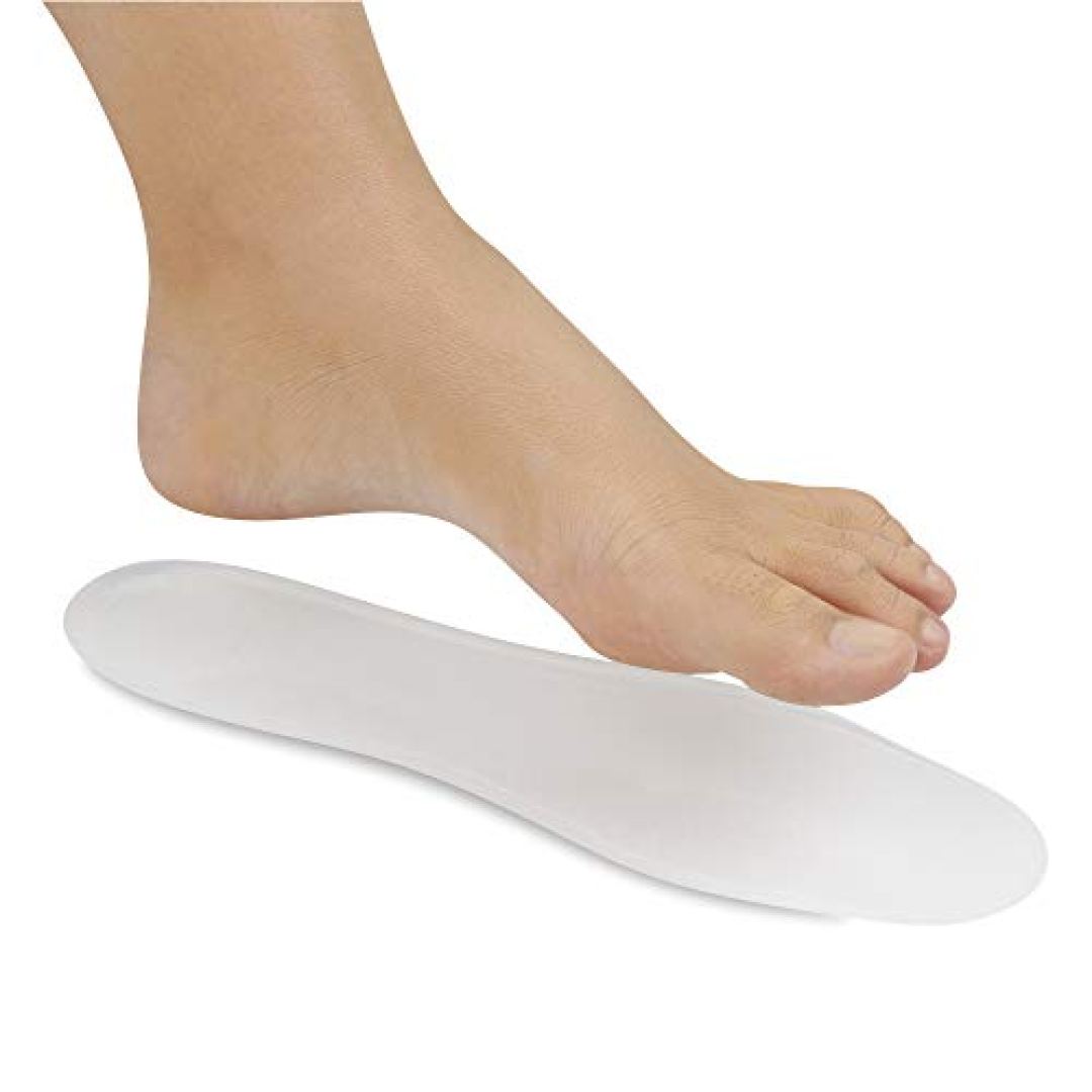 Palmilha Siligel Inteira, Ortho Pauher, Translucido, 33/34