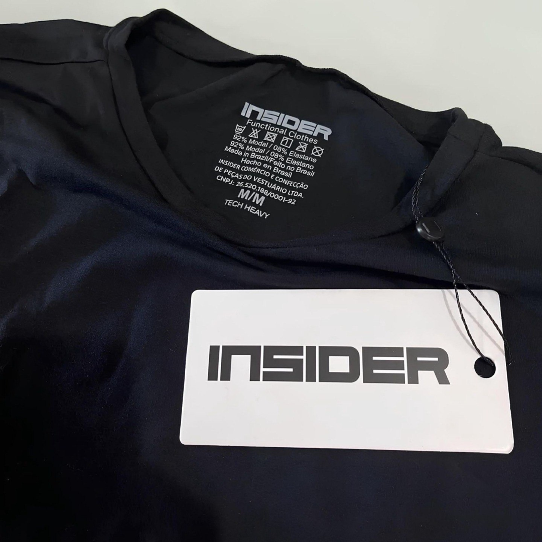 Kit com 3 Camisetas Tech T-Shirt Insider