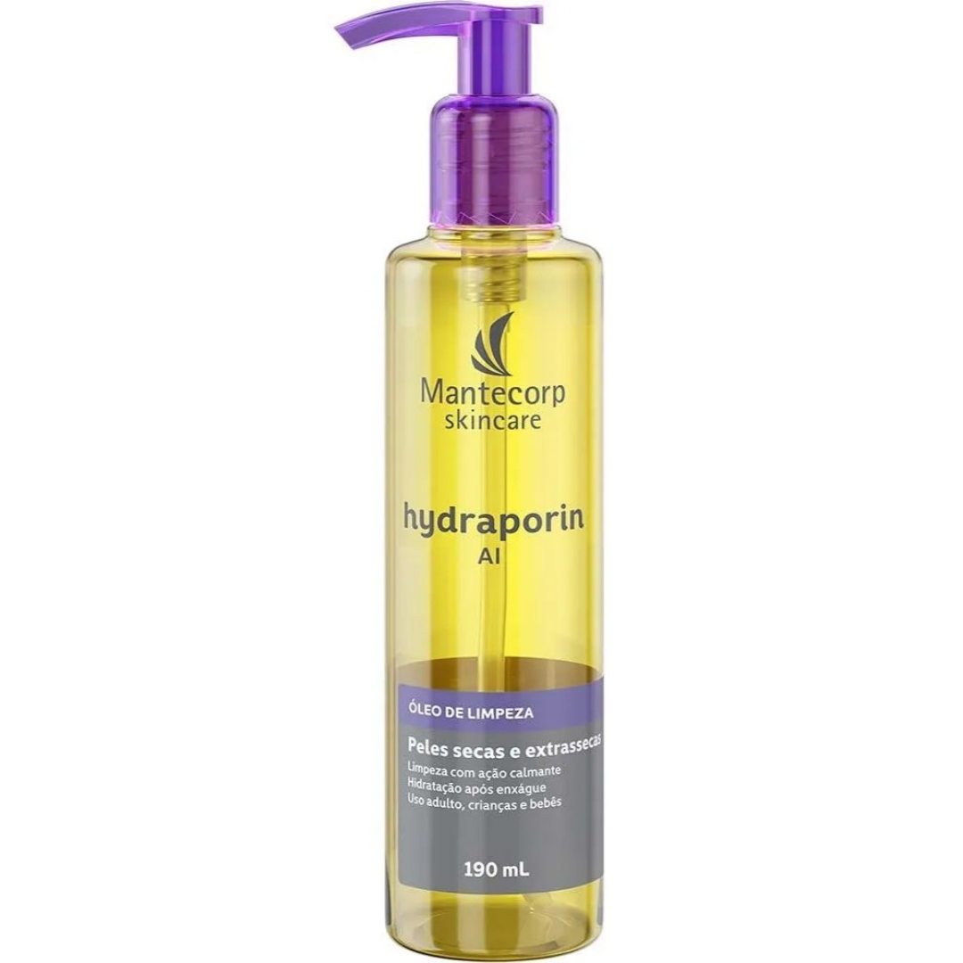 Óleo de Limpeza Mantecorp Skincare Hydraporin 190ml