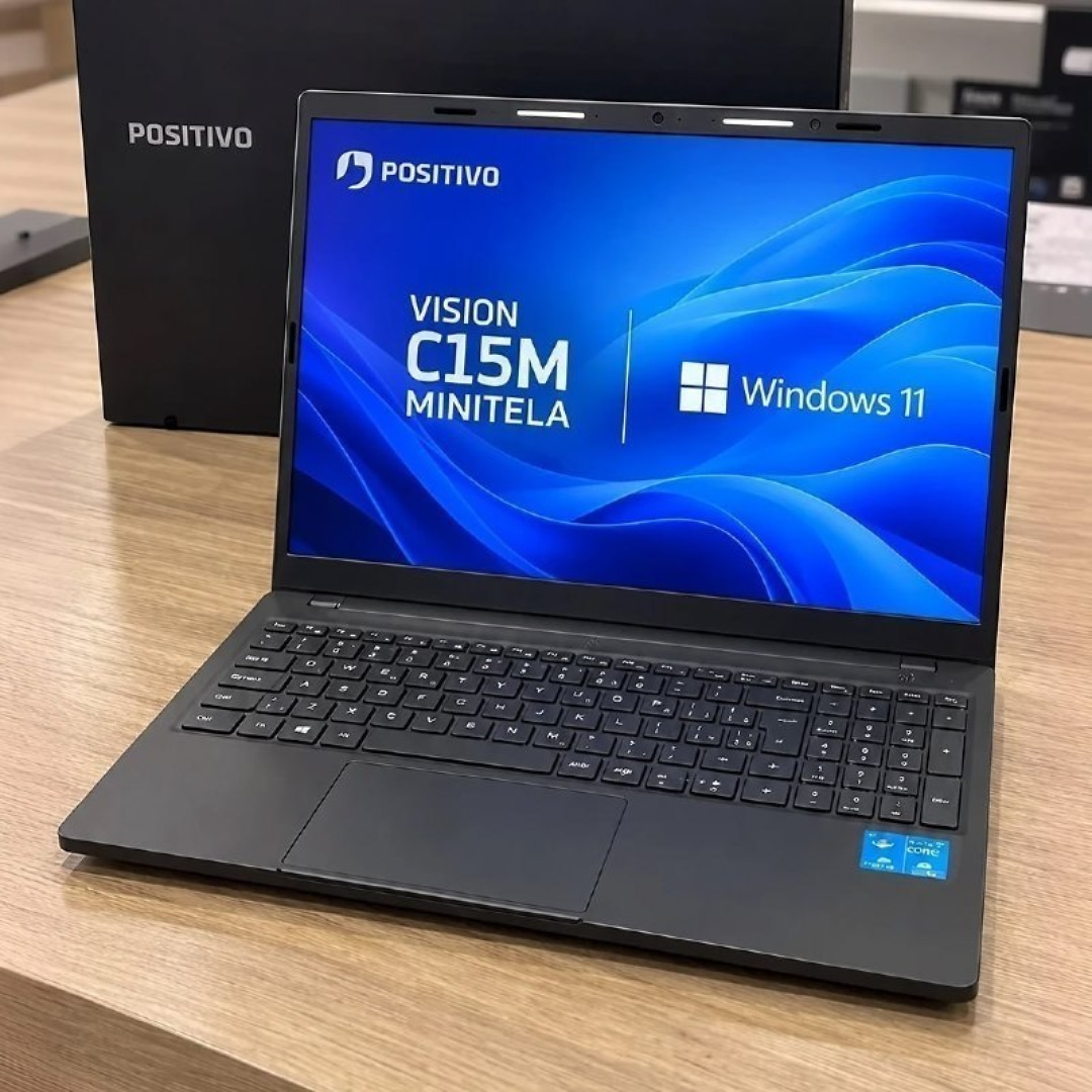 Notebook Positivo Vision C15M Intel Celeron N4500 4GB 128GB Full HD Windows 11