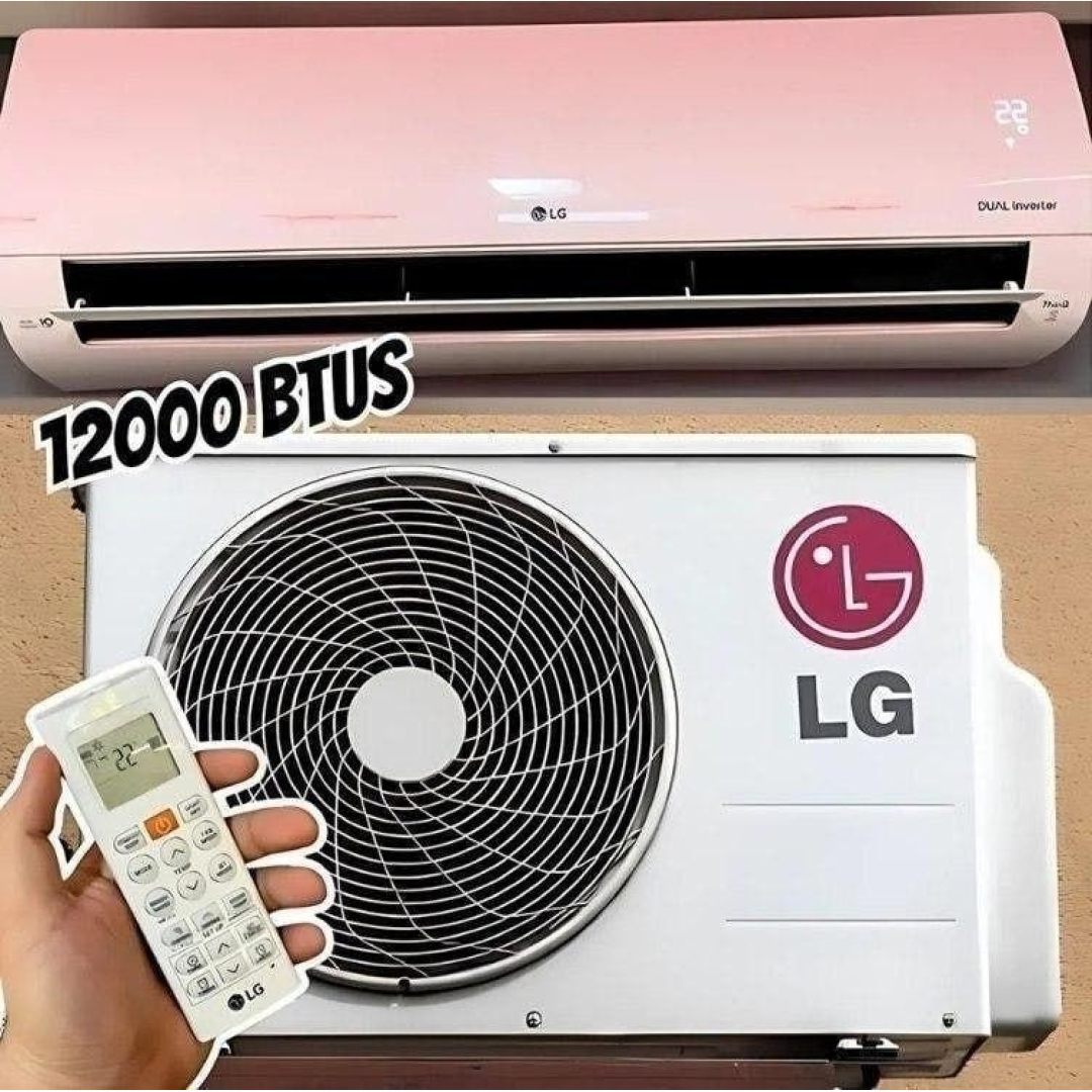 LG Ar Condicionado Split LG Dual Inverter AI Voice 12000 BTU/h Quente Frio S3-W12JA31D