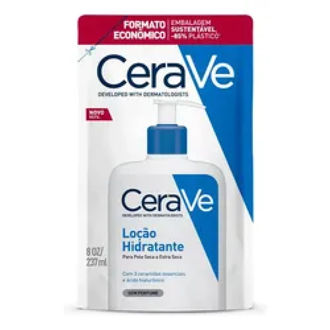 Loção Hidratante CeraVe Para Pele Seca Refil 237ml