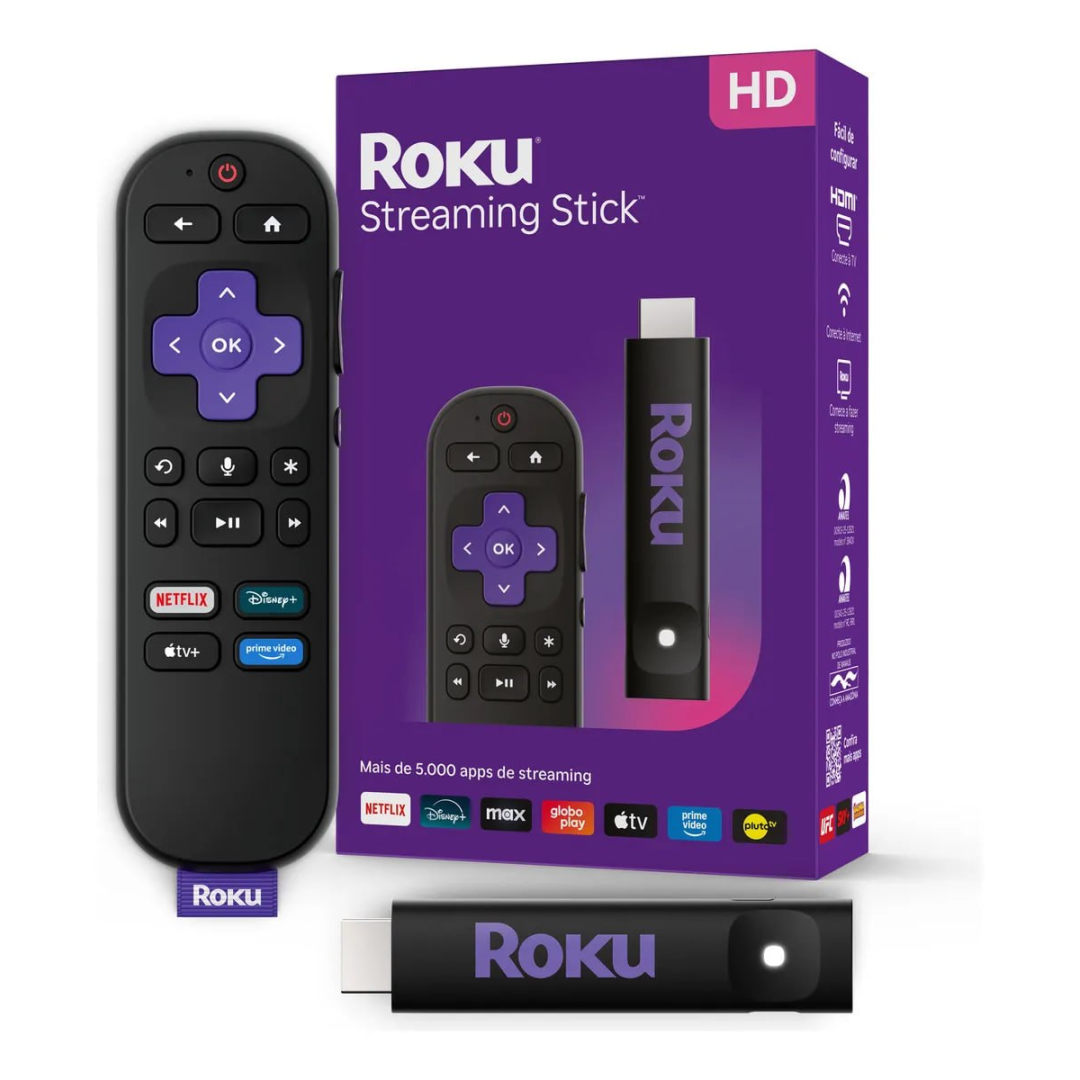 Roku Streaming Stick 2025 | Dispositivo de streaming para TV FHD