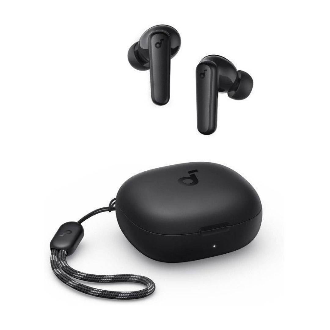soundcore P20i da Anker, Fone de Ouvido Bluetooth 5.3, Graves Potentes, Drivers de 10mm, 30H de Reprodução, Resistência à Água, 2 Mics IA, Personalização de Som via App, Fone sem fio tws, Preto