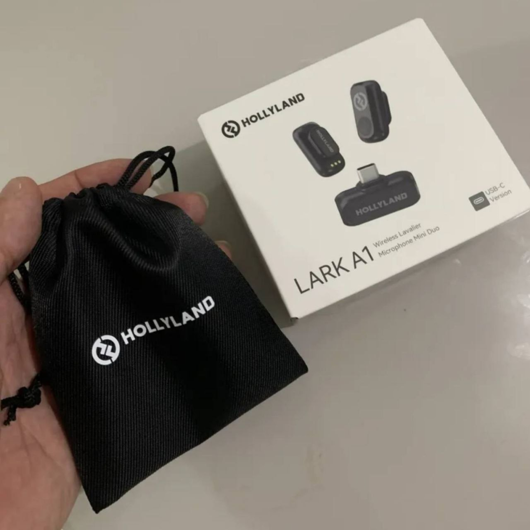Microfone Hollyland Lark A1 Mini Usb-c Preto