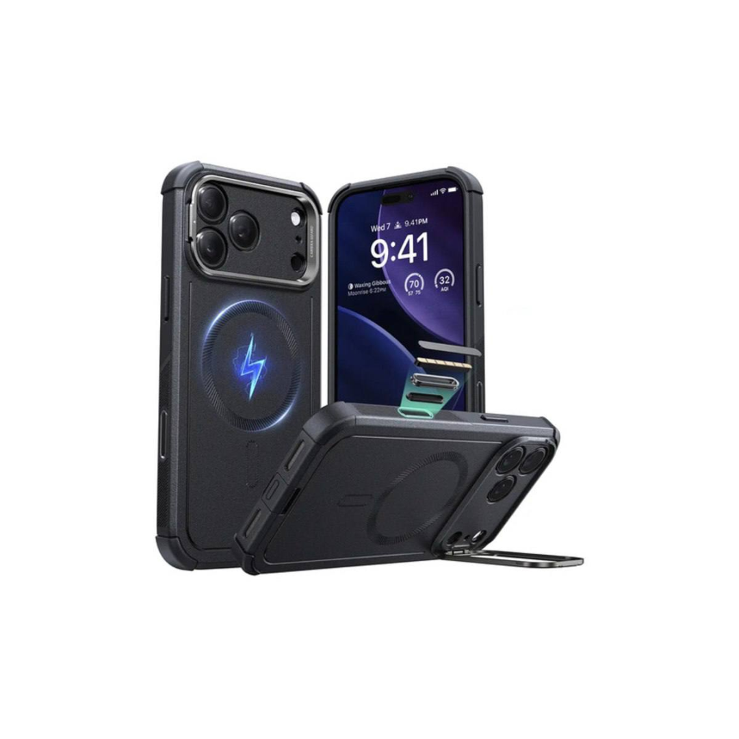 Capa ESR para iPhone 17 Pro Cyber Armor Camera Control preta