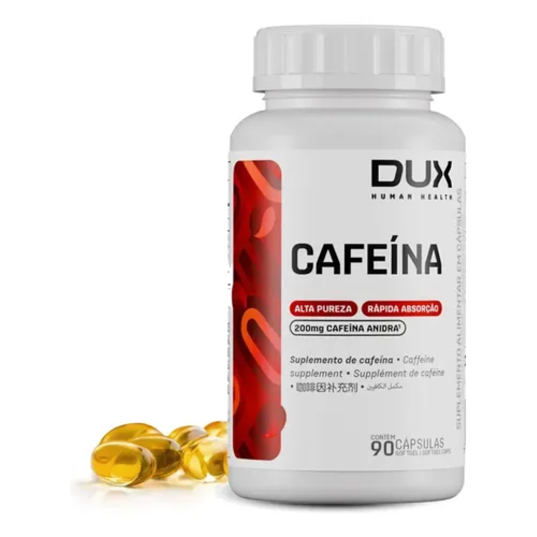 Cafeína Dux 90 caps 200mg