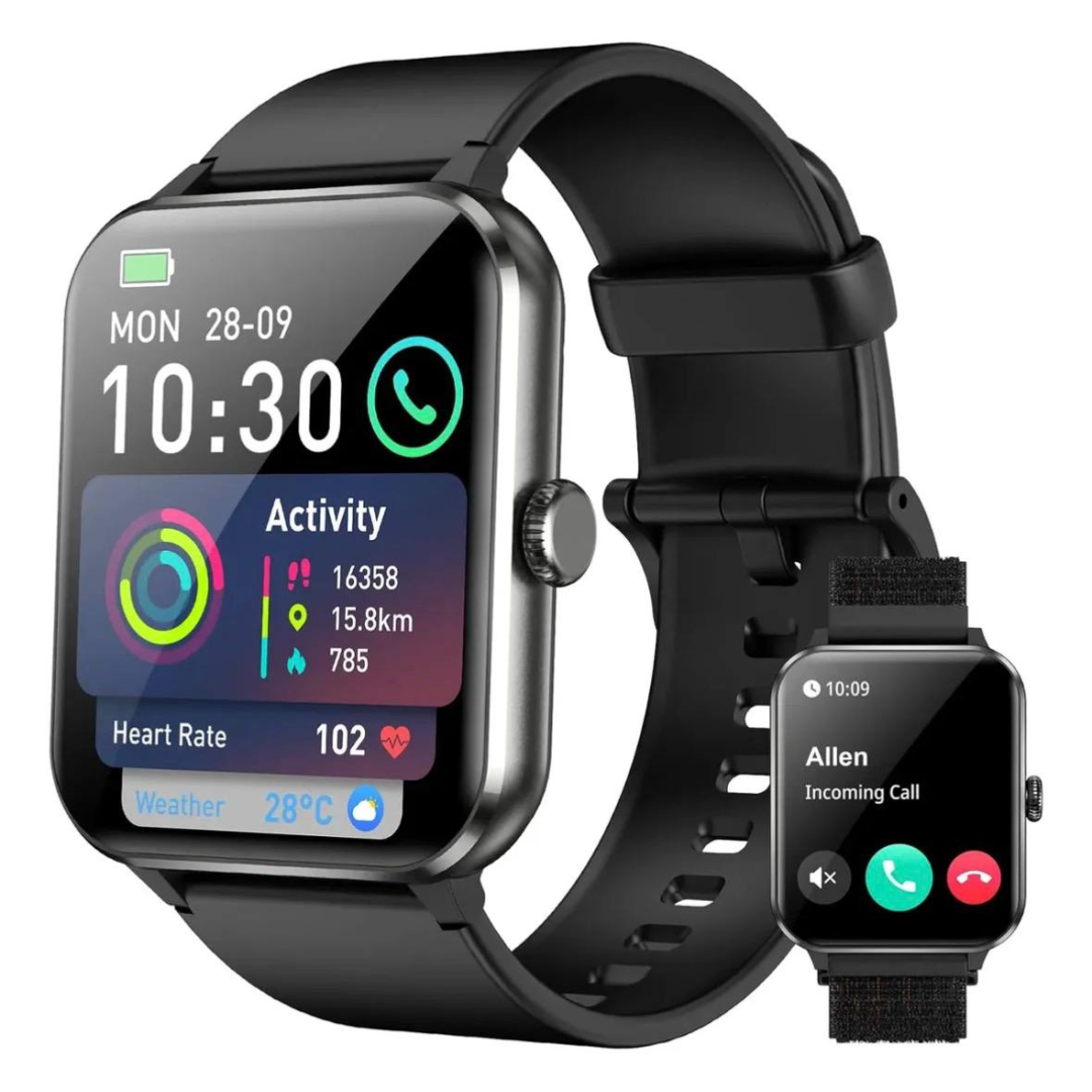 Relógio Inteligente Smartwatch Blackview R50 Gps 10m/ip68 Preto
