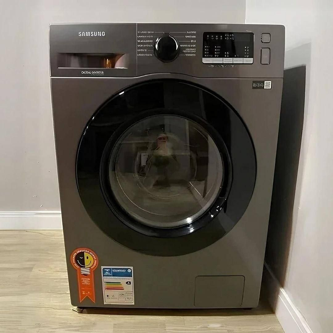Lava E Seca Samsung Wd11m Com Digital Inverter Inox 11kg Cor Inox Look 127v
