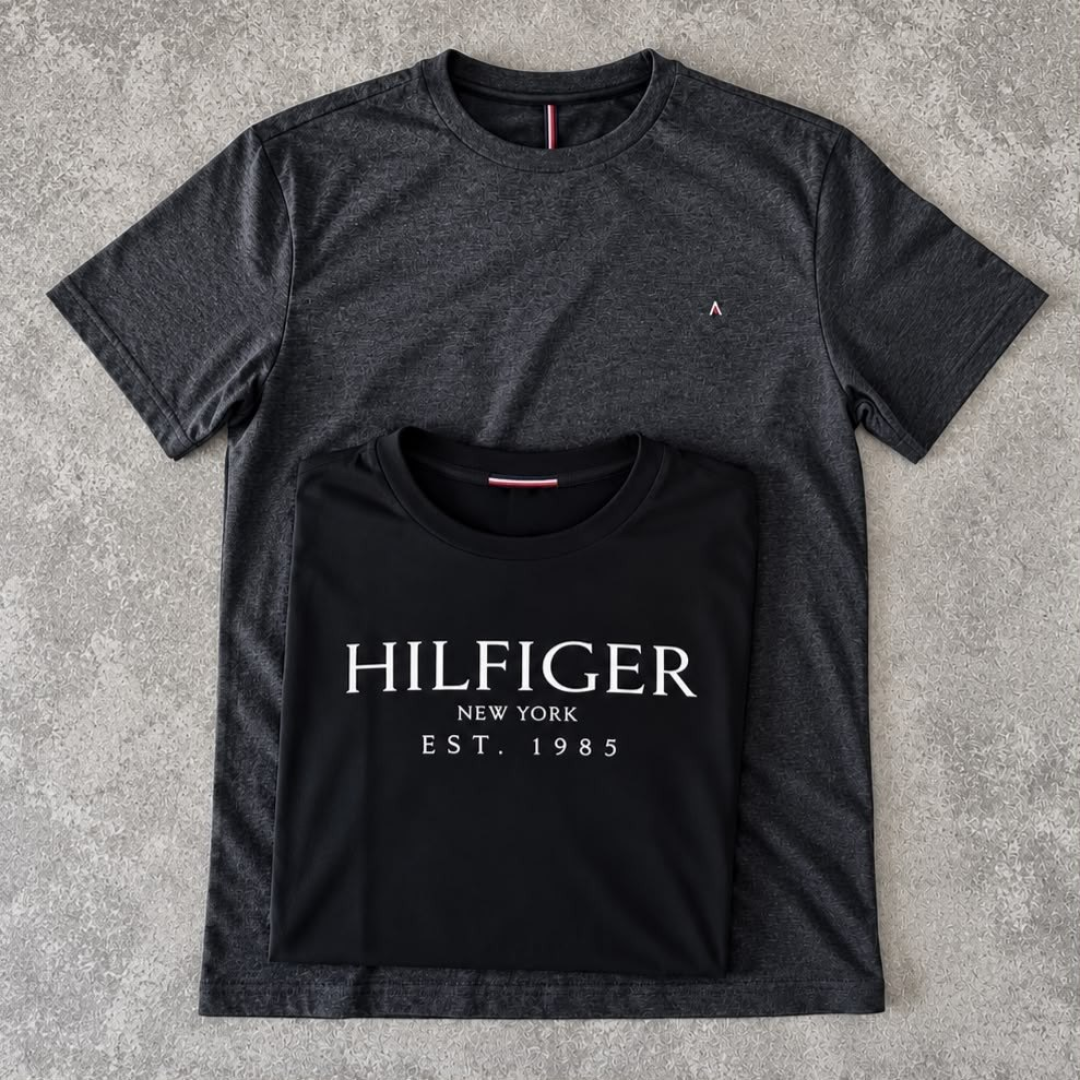 Kit com 2 Camisetas Aramis + Tommy Hilfiger