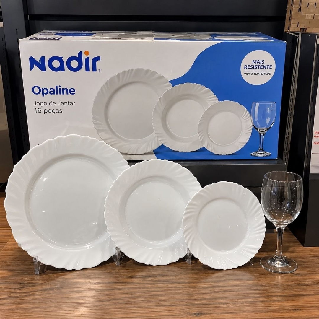 Aparelho de Jantar Nadir Opaline 16Pçs