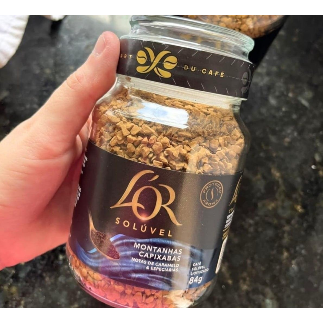 Café Solúvel Montanhas Capixabas L'or Vidro 84g