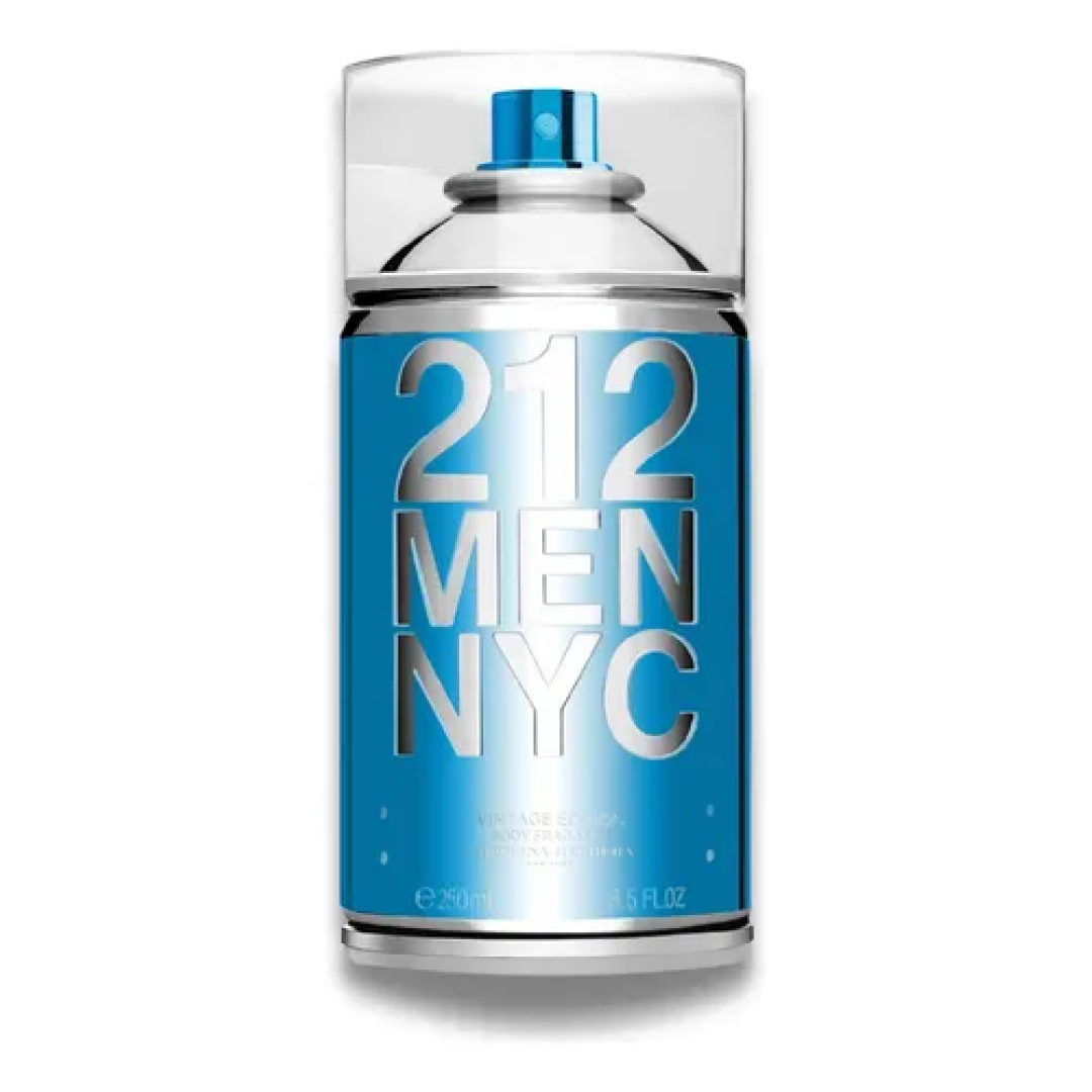 Body Spray Carolina Herrera 212 Men NYC Body 250ml