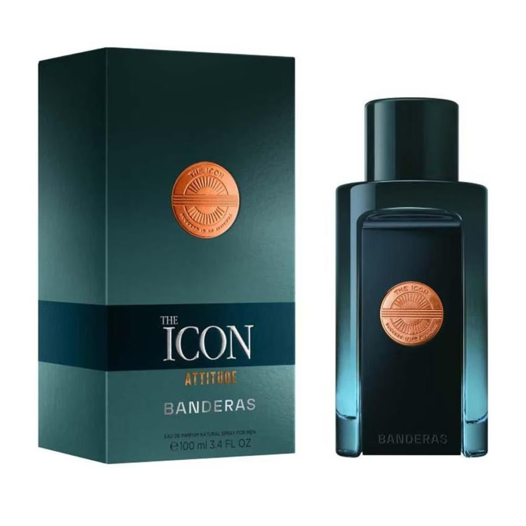 The Icon Attitude Banderas Perfume Masculino Eau de Parfum 100ml